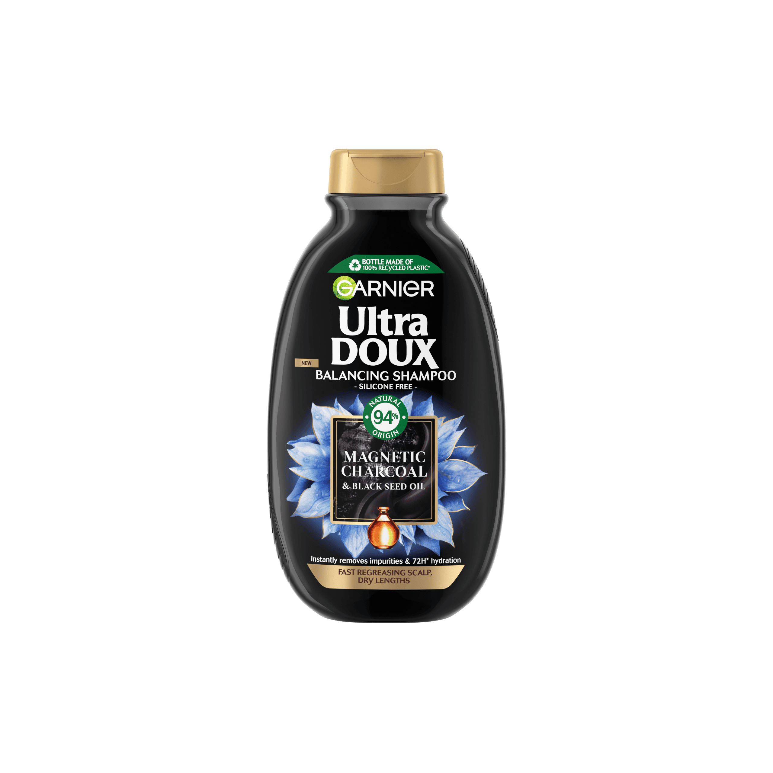GARNIER ULTRA DOUX BLACK CHARCOAL CONDITIONER 360ML