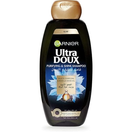 GARNIER ULTRA DOUX BLACK CHARCOAL SHAMP00 400ML
