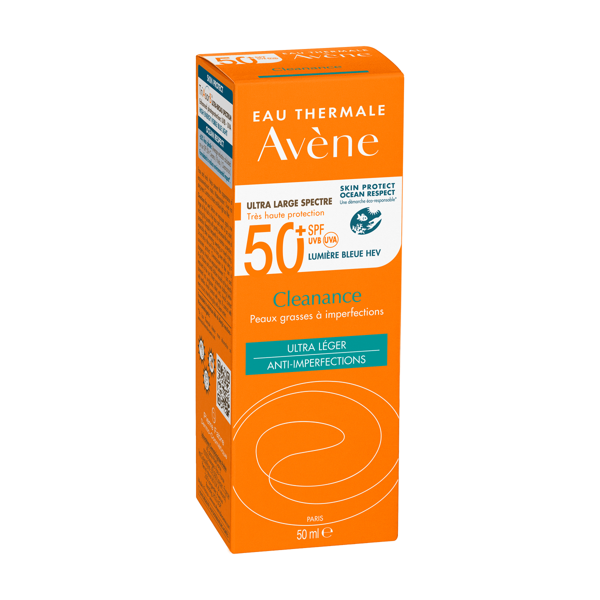 Avène Spf 50+ Cleanance Suncreen 3Sec Absorb 50Ml