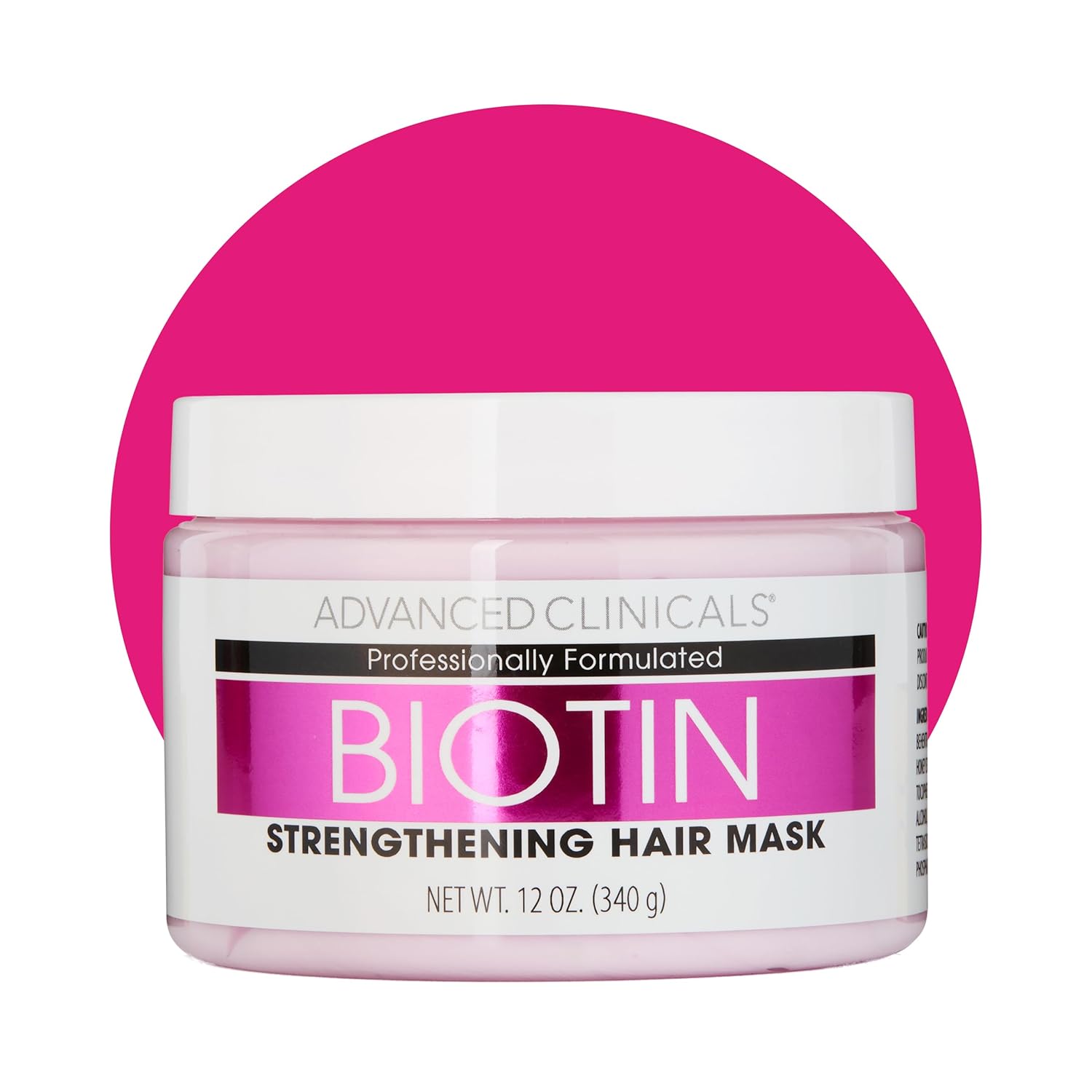 Advanced Clinicals Biotin Hair Treatment Anti-Breakage Repair Hair Mask.
