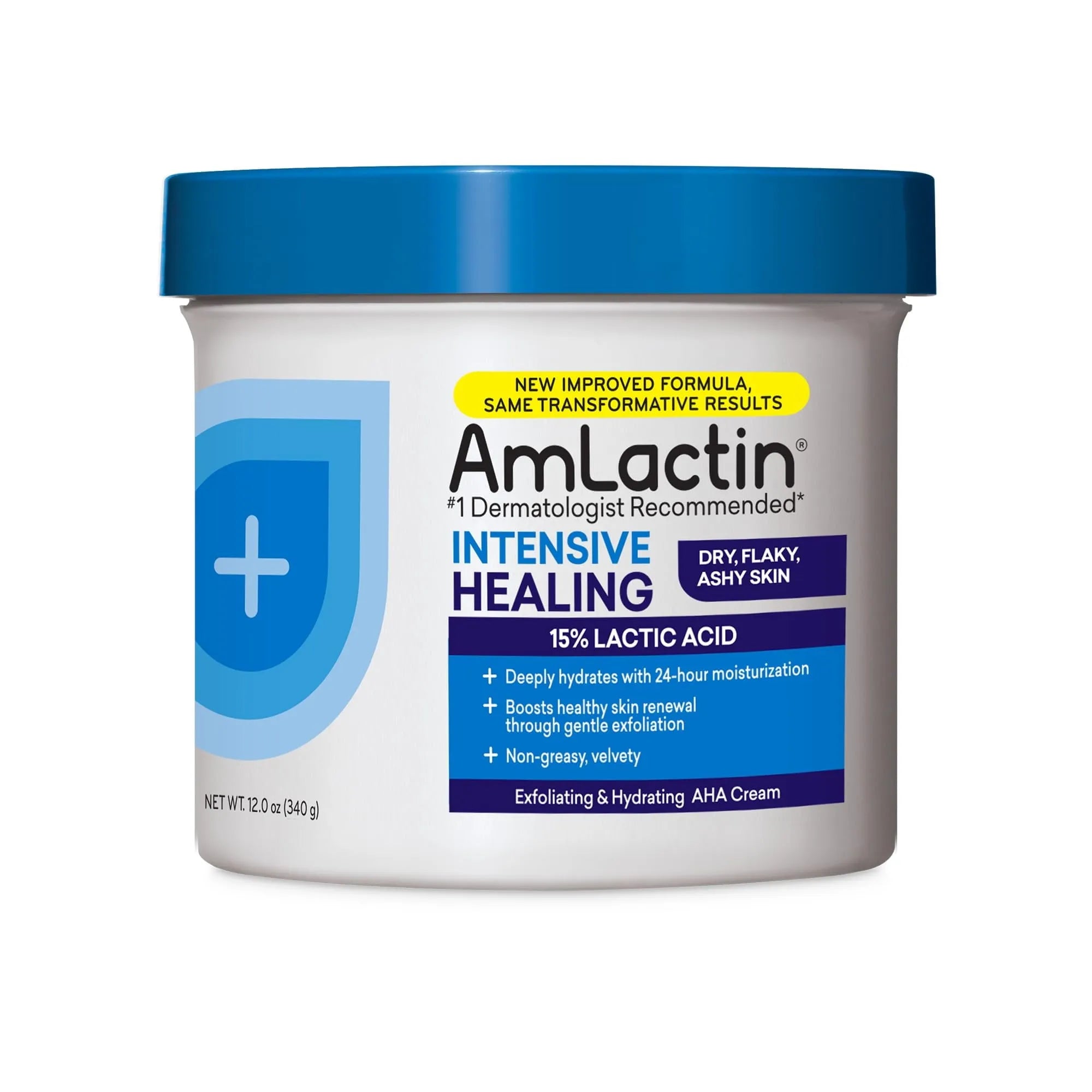AmLactin Intensive Healing Body Cream, 12 oz