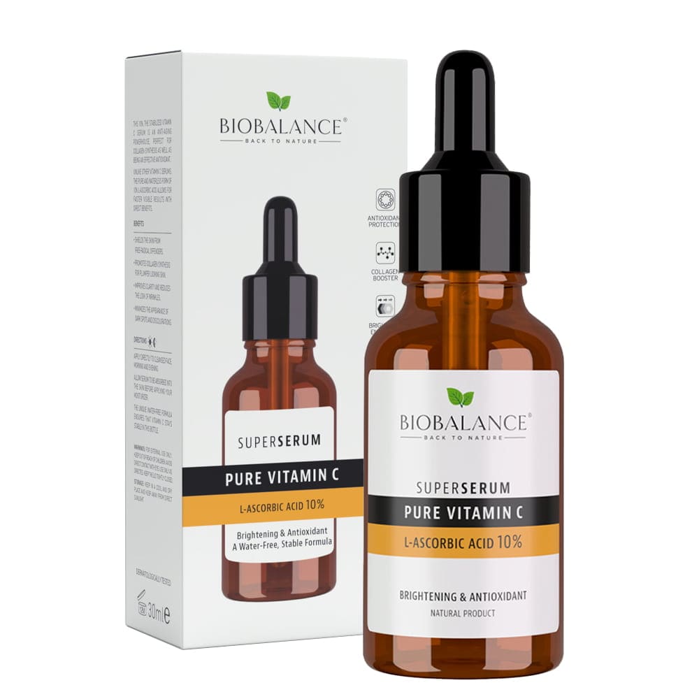 Bio Balance Pure Vitamin C L-Ascorbic Acid 10% Super Serum 30ml